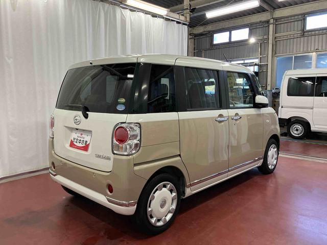 ムーヴキャンバス Ｘメイクアップリミテッド　ＳＡＩＩＩ　下取車　ナビ　パノラマカメラ　衝突被害軽減システム　ＥＴＣ　スマートキー　プッシュスタート　オートライト　オートマチックハイビーム　電動格納ミラー　ベンチシート　運転席エアバッグ　助手席エアバッグ（5枚目）