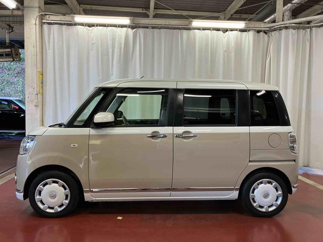 ムーヴキャンバス Ｘメイクアップリミテッド　ＳＡＩＩＩ　下取車　ナビ　パノラマカメラ　衝突被害軽減システム　ＥＴＣ　スマートキー　プッシュスタート　オートライト　オートマチックハイビーム　電動格納ミラー　ベンチシート　運転席エアバッグ　助手席エアバッグ（8枚目）