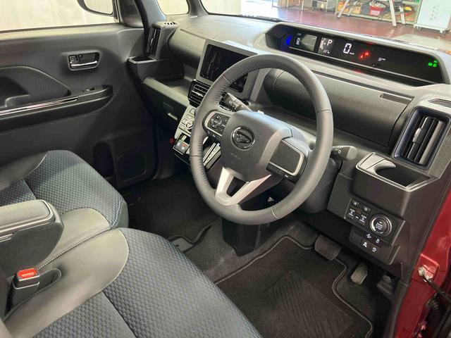 タント カスタムＲＳ　元試乗車　ターボ　両側電動スライドドア　レーンキープアシスト　アイドリングストップ　電動格納ミラー　シートヒーター　オートマチックハイビーム　ＬＥＤヘッドランプ　１オーナー　オートライト　スマートキー（12枚目）