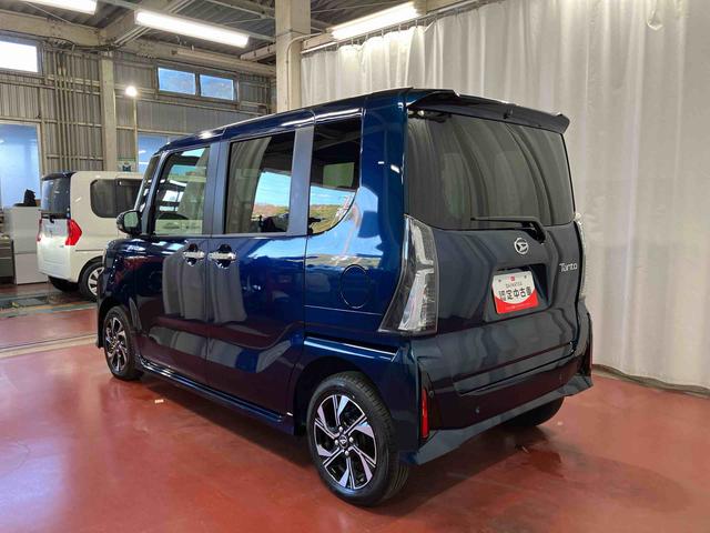 タント カスタムＸ　元試乗車　衝突被害軽減システム　車線逸脱防止　アイドリングストップ　ＬＥＤヘッドランプ　オートライト　シートヒーター　両側電動スライドドア　スマートキー　プッシュスタート　オートマチックハイビーム（7枚目）