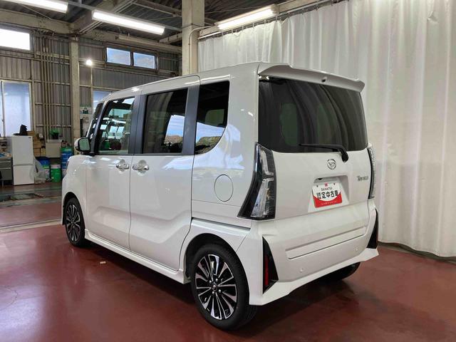 タント カスタムＲＳ　元試乗車　ターボ　両側電動スライドドア　レーンキープアシスト　アイドリングストップ　電動格納ミラー　シートヒーター　オートマチックハイビーム　ＬＥＤヘッドランプ　１オーナー　オートライト　スマートキー（7枚目）