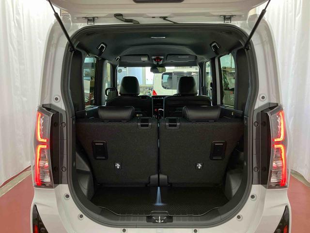 タント カスタムＲＳ　元試乗車　ターボ　両側電動スライドドア　レーンキープアシスト　アイドリングストップ　電動格納ミラー　シートヒーター　オートマチックハイビーム　ＬＥＤヘッドランプ　１オーナー　オートライト　スマートキー（36枚目）