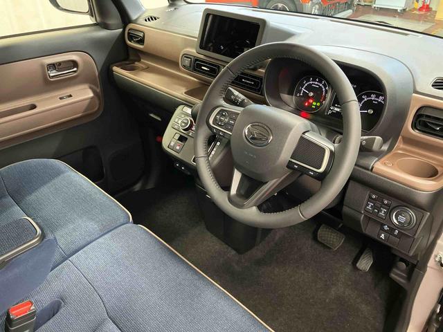 ムーヴキャンバス セオリーＧ　ｅｃｏ　ＩＤＬＥ非装着車　届出済未使用車　元展示車　衝突被害軽減システム　電動格納ミラー　ＬＥＤヘッドランプ　シートヒーター　両側電動スライドドア　禁煙　オートライト　ベンチシート　１オーナー　車線逸脱警報　スマートキー（12枚目）