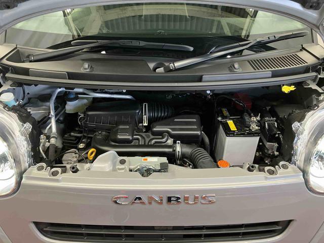 ムーヴキャンバス セオリーＧ　ｅｃｏ　ＩＤＬＥ非装着車　届出済未使用車　元展示車　衝突被害軽減システム　電動格納ミラー　ＬＥＤヘッドランプ　シートヒーター　両側電動スライドドア　禁煙　オートライト　ベンチシート　１オーナー　車線逸脱警報　スマートキー（40枚目）