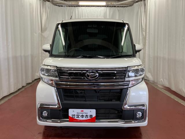 タント カスタムＲＳ　トップエディションリミテッドＳＡＩＩＩ　下取車　ターボ　ナビ　パノラマモニター　ドラレコ　シートヒーター　ＥＴＣ　両側電動スライドドア　ＬＥＤヘッドランプ　スマートキー　オートマチックハイビーム　ＴＶ　アルミホイール　ＤＶＤ　車線逸脱警報（3枚目）