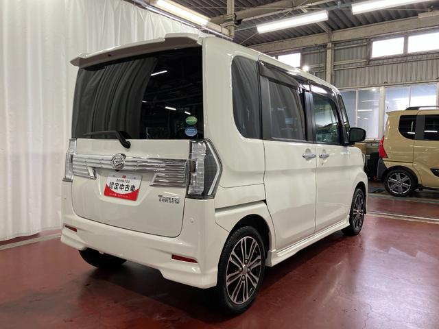タント カスタムＲＳ　トップエディションリミテッドＳＡＩＩＩ　下取車　ターボ　ナビ　パノラマモニター　ドラレコ　シートヒーター　ＥＴＣ　両側電動スライドドア　ＬＥＤヘッドランプ　スマートキー　オートマチックハイビーム　ＴＶ　アルミホイール　ＤＶＤ　車線逸脱警報（5枚目）