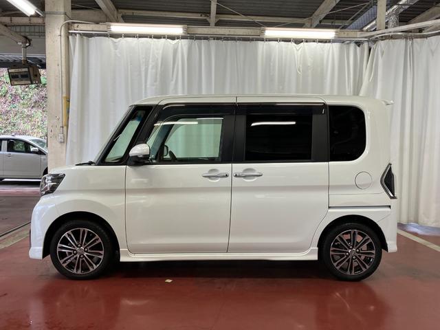 タント カスタムＲＳ　トップエディションリミテッドＳＡＩＩＩ　下取車　ターボ　ナビ　パノラマモニター　ドラレコ　シートヒーター　ＥＴＣ　両側電動スライドドア　ＬＥＤヘッドランプ　スマートキー　オートマチックハイビーム　ＴＶ　アルミホイール　ＤＶＤ　車線逸脱警報（8枚目）