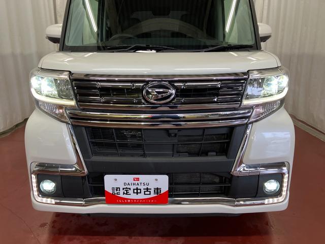 タント カスタムＲＳ　トップエディションリミテッドＳＡＩＩＩ　下取車　ターボ　ナビ　パノラマモニター　ドラレコ　シートヒーター　ＥＴＣ　両側電動スライドドア　ＬＥＤヘッドランプ　スマートキー　オートマチックハイビーム　ＴＶ　アルミホイール　ＤＶＤ　車線逸脱警報（41枚目）