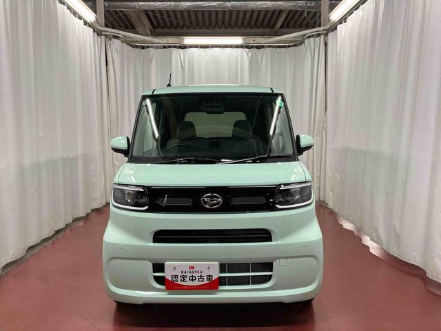 タント Ｘ　ひょう害車　元試乗車　アイドリングストップ　衝突被害軽減システム　電動格納ミラー　スマートキー　ＬＥＤヘッドランプ　車線逸脱警報　オートマチックハイビーム　片側電動両側スライドドア　１オーナー（3枚目）