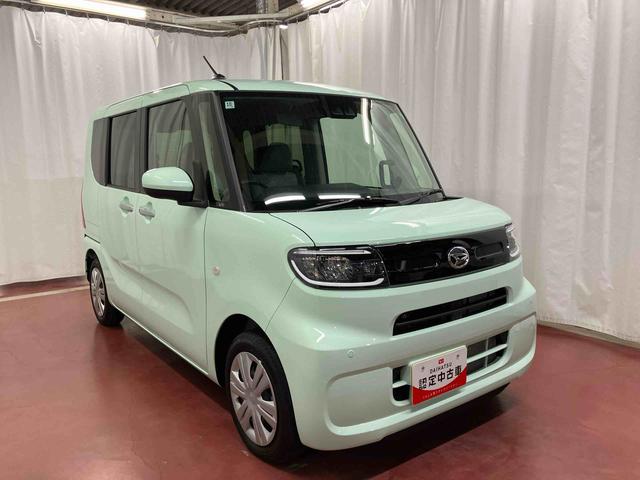 タント Ｘ　ひょう害車　元試乗車　アイドリングストップ　衝突被害軽減システム　電動格納ミラー　スマートキー　ＬＥＤヘッドランプ　車線逸脱警報　オートマチックハイビーム　片側電動両側スライドドア　１オーナー（4枚目）