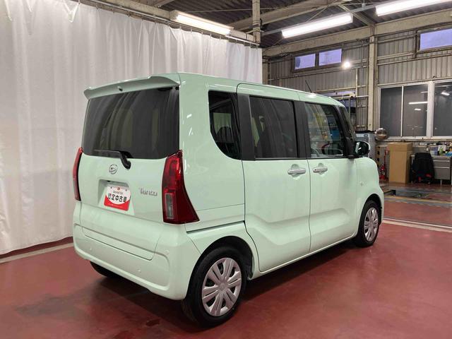 タント Ｘ　ひょう害車　元試乗車　アイドリングストップ　衝突被害軽減システム　電動格納ミラー　スマートキー　ＬＥＤヘッドランプ　車線逸脱警報　オートマチックハイビーム　片側電動両側スライドドア　１オーナー（5枚目）