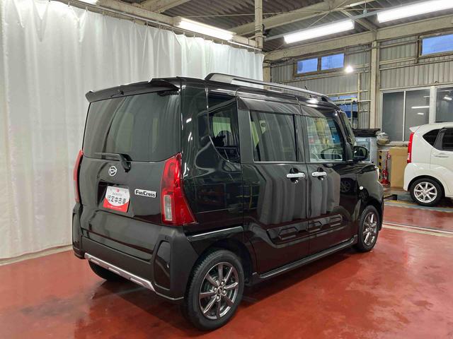 タント ファンクロス 下取車 ナビ バックカメラ DVD 踏み間違い防止 電動格納ミラー ブルートゥース オートマチックハイビーム シートヒーター 両側電動スライドドア 車線逸脱警報 ドライブレコーダー ETC(5枚目)