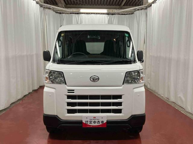 ハイゼットカーゴ DX アイドリングストップ キーレスエントリー 衝突安全ボディ 両側スライドドア 整備記録簿 横滑り防止装置 オートライト オートマチックハイビーム 運転席エアバッグ 助手席エアバッグ ABS 1オーナー(3枚目)