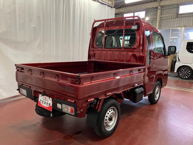 ハイゼットトラック ジャンボエクストラ 元展示車 1オーナー 2WD CVT車 禁煙車 衝突被害軽減システム レーンアシスト プッシュスタート LEDヘッドランプ LEDフォグランプ 電動格納ミラー オートマチックハイビーム(5枚目)