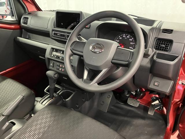 ハイゼットトラック ジャンボエクストラ 元展示車 1オーナー 2WD CVT車 禁煙車 衝突被害軽減システム レーンアシスト プッシュスタート LEDヘッドランプ LEDフォグランプ 電動格納ミラー オートマチックハイビーム(10枚目)