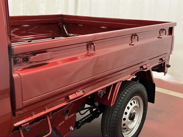 ハイゼットトラック ジャンボエクストラ 元展示車 1オーナー 2WD CVT車 禁煙車 衝突被害軽減システム レーンアシスト プッシュスタート LEDヘッドランプ LEDフォグランプ 電動格納ミラー オートマチックハイビーム(33枚目)