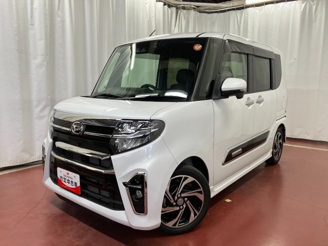 タント カスタムＲＳスタイルセレクション　下取車　ターボ　９インチナビ　前後ドライブレコーダー　パノラマモニター　ＥＴＣ　Ｂｌｕｅｔｏｏｔｈ　ＴＶ　アダプティブクルーズコントロール　シートヒーター　両側電動スライドドア　衝突被害軽減システム（2枚目）