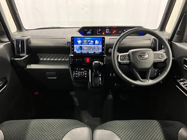 タント カスタムＲＳスタイルセレクション　下取車　ターボ　９インチナビ　前後ドライブレコーダー　パノラマモニター　ＥＴＣ　Ｂｌｕｅｔｏｏｔｈ　ＴＶ　アダプティブクルーズコントロール　シートヒーター　両側電動スライドドア　衝突被害軽減システム（10枚目）