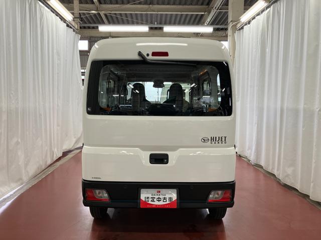 ハイゼットカーゴ スペシャル 下取車 マニュアル車 2WD 衝突被害軽減システム 横滑り防止装置 アイドリングストップ AM/FMラジオ アクセサリーソケット オートライト オートマチックハイビーム パワーウインドウ(6枚目)