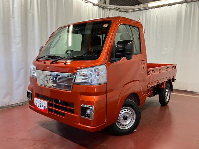 ハイゼットトラック ＥＸＴ　元展示車　４ＷＤ　ＣＶＴ車　届出済未使用車　禁煙車　衝突被害軽減システム　横滑り防止装置　プッシュスタート　ＬＥＤヘッドランプ　オートマチックハイビーム　電動格納ドアミラー　アイドリングストップ（2枚目）