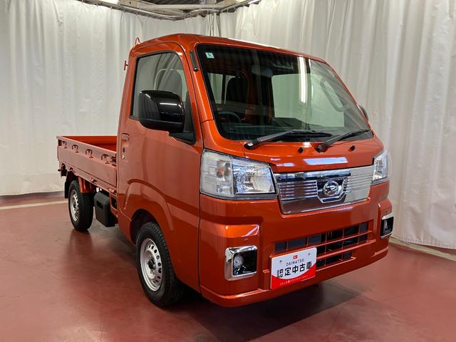 ハイゼットトラック ＥＸＴ　元展示車　４ＷＤ　ＣＶＴ車　届出済未使用車　禁煙車　衝突被害軽減システム　横滑り防止装置　プッシュスタート　ＬＥＤヘッドランプ　オートマチックハイビーム　電動格納ドアミラー　アイドリングストップ（4枚目）