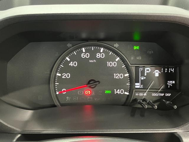 ハイゼットトラック ＥＸＴ　元展示車　４ＷＤ　ＣＶＴ車　届出済未使用車　禁煙車　衝突被害軽減システム　横滑り防止装置　プッシュスタート　ＬＥＤヘッドランプ　オートマチックハイビーム　電動格納ドアミラー　アイドリングストップ（11枚目）