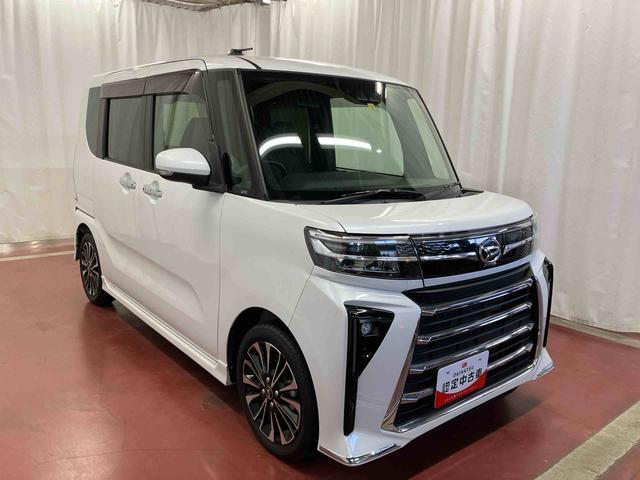 タント カスタムＲＳ　ターボ　ディスプレイオーディオ　衝突被害軽減システム　アイドリングストップ　両側電動スライドドア　ブルートゥース　車線逸脱防止　シートヒーター　ＥＴＣ　スマートキー　衝突安全ボディ　ＬＥＤヘッドランプ（4枚目）