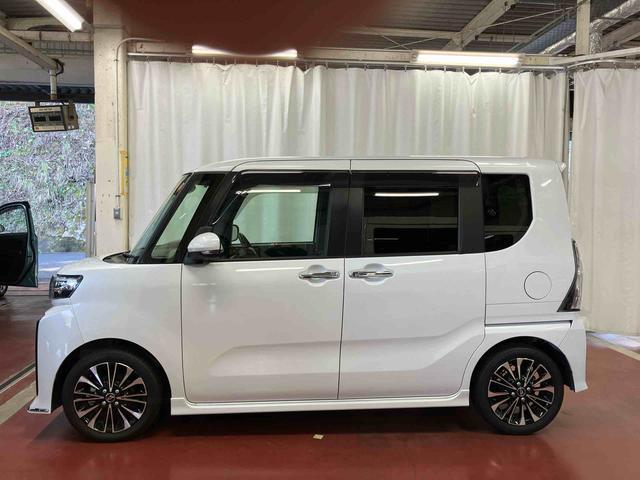 タント カスタムＲＳ　ターボ　ディスプレイオーディオ　衝突被害軽減システム　アイドリングストップ　両側電動スライドドア　ブルートゥース　車線逸脱防止　シートヒーター　ＥＴＣ　スマートキー　衝突安全ボディ　ＬＥＤヘッドランプ（8枚目）