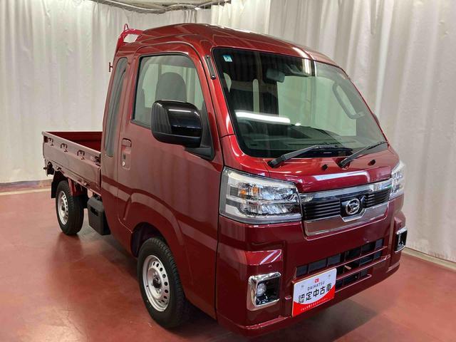 ハイゼットトラック ジャンボエクストラ　届出済未使用車　元展示車　２ＷＤ　ＣＶＴ　電動格納ミラー　オートマチックハイビーム　禁煙　スマ－トキー　両席エアバッグ　オートライト　記録簿付き　ＬＥＤヘッドランプ　アイドリングストップ　１オーナー（4枚目）