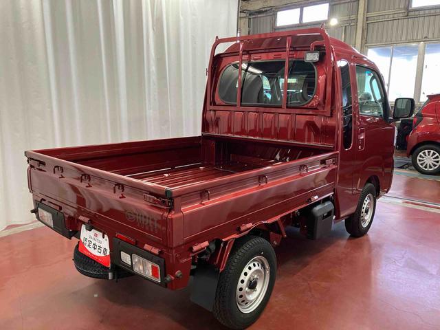 ハイゼットトラック ジャンボエクストラ　届出済未使用車　元展示車　２ＷＤ　ＣＶＴ　電動格納ミラー　オートマチックハイビーム　禁煙　スマ－トキー　両席エアバッグ　オートライト　記録簿付き　ＬＥＤヘッドランプ　アイドリングストップ　１オーナー（5枚目）