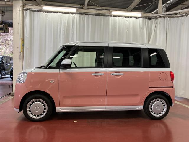 ムーヴキャンバス ストライプスＸ　届出済未使用車　元展示車　禁煙車　衝突被害軽減システム　盗難防止システム　横滑り防止装置　両側電動スライドドア　ＵＳＢチャージャー　スマートキー　プッシュスタート　アイドリングストップ（8枚目）