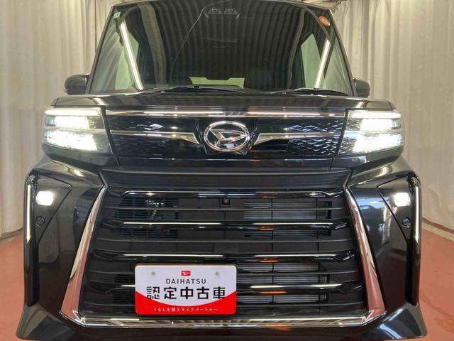 タント カスタムRS 届出済未使用車 元展示車 ターボ 1オーナー 衝突被害軽減システム 両側電動スライドドア 車線逸脱防止 シートヒーター スマートキー LEDヘッドランプ オートマチックハイビーム オートライト(44枚目)