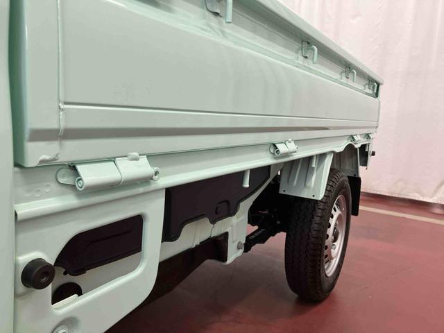 ハイゼットトラック スタンダード　届出済未使用車　元展示車　２ＷＤ　マニュアル車　衝突被害軽減システム　パワステ　エアコン　レーンキープ　アイドリングストップ　エアバッグ　禁煙　１オーナー　オートマチックハイビーム　オートライト（35枚目）