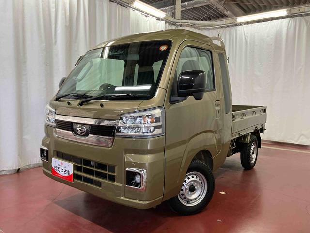 ハイゼットトラック ジャンボエクストラ　届出済未使用車　元展示車　２ＷＤ　ＣＶＴ車　レーンアシスト　スマートキー　電動格納ミラー　盗難防止装置　エアバッグ　オートライト　オートマチックハイビーム　１オーナー　禁煙車　ＬＥＤヘッドランプ（2枚目）