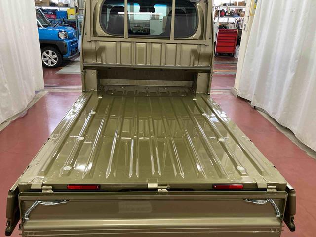 ハイゼットトラック ジャンボエクストラ　届出済未使用車　元展示車　２ＷＤ　ＣＶＴ車　レーンアシスト　スマートキー　電動格納ミラー　盗難防止装置　エアバッグ　オートライト　オートマチックハイビーム　１オーナー　禁煙車　ＬＥＤヘッドランプ（36枚目）