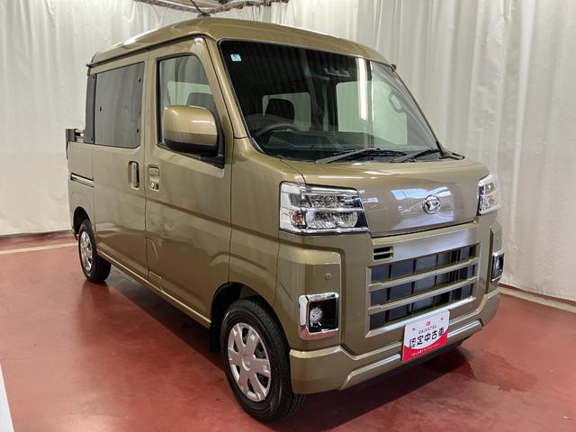 ハイゼットカーゴ デッキバンＧ　届出済未使用車　元展示車　禁煙　衝突被害軽減システム　両側電動スライドドア　オートライト　オートマチックハイビーム　電動格納ミラー　スマートキー　運転席エアバッグ　助手席エアバッグ　ＬＥＤヘッドランプ（4枚目）