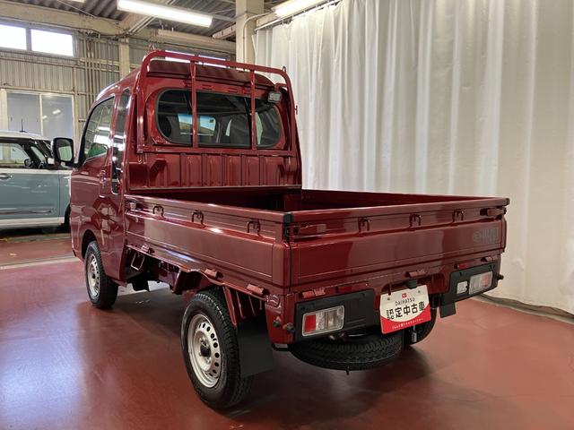 ハイゼットトラック ジャンボエクストラ　元展示車　１オーナー　２ＷＤ　ＣＶＴ車　禁煙車　衝突被害軽減システム　レーンアシスト　プッシュスタート　ＬＥＤヘッドランプ　ＬＥＤフォグランプ　電動格納ミラー　オートマチックハイビーム　スマートキー（7枚目）