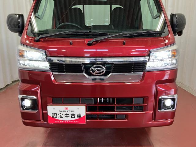 ハイゼットトラック ジャンボエクストラ　元展示車　１オーナー　２ＷＤ　ＣＶＴ車　禁煙車　衝突被害軽減システム　レーンアシスト　プッシュスタート　ＬＥＤヘッドランプ　ＬＥＤフォグランプ　電動格納ミラー　オートマチックハイビーム　スマートキー（40枚目）