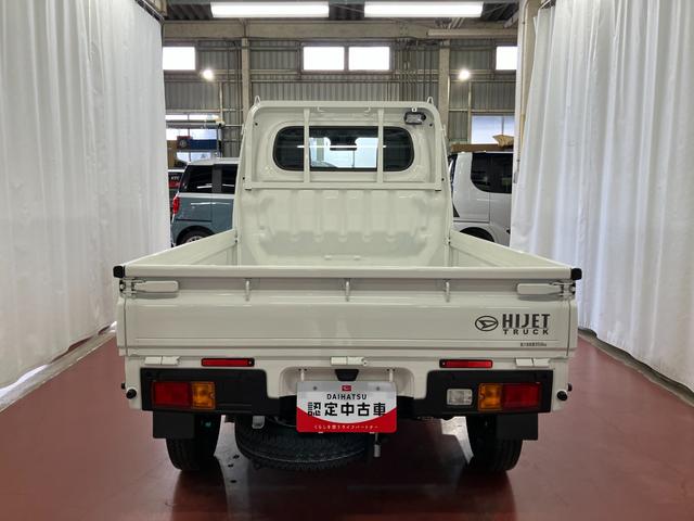 ハイゼットトラック スタンダード　農用スペシャル　届出済未使用車　元展示車　４ＷＤ　マニュアル車　衝突被害軽減システム　アイドリングストップ　オートライト　運転席エアバッグ　助手席エアバッグ　レーンアシスト　誤発進抑制機能　オートマチックハイビーム（6枚目）