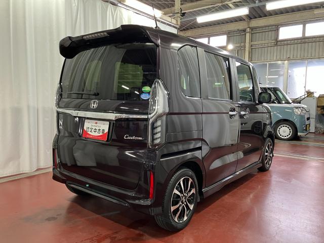 N-BOXカスタム G・Lホンダセンシング 下取車 ナビ バックカメラ ETC 衝突被害軽減システム 片側電動両側スライドドア アダプティブクルーズコントロール 地デジTV Bluetooth スマートキー プッシュスタート LEDヘッドランプ(5枚目)