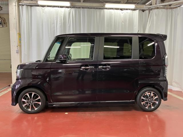 N-BOXカスタム G・Lホンダセンシング 下取車 ナビ バックカメラ ETC 衝突被害軽減システム 片側電動両側スライドドア アダプティブクルーズコントロール 地デジTV Bluetooth スマートキー プッシュスタート LEDヘッドランプ(8枚目)