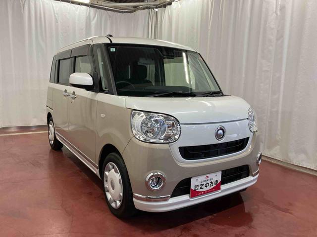 ムーヴキャンバス Ｘブラックインテリアリミテッド　ＳＡＩＩＩ　下取車　ナビ　バックカメラ　衝突安全ボディ　スマートキー　ブルートゥース　ＴＶ　アイドリングストップ　オートライト　オートマチックハイビーム　電動格納ミラー　スマートキー　ＤＶＤ　メモリーナビ（4枚目）