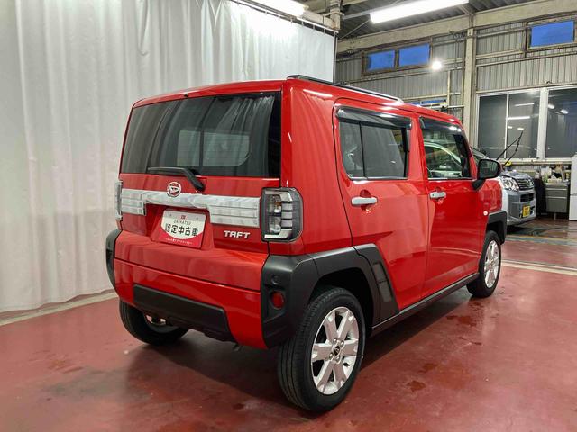 タフト G 下取車 バックカメラ ナビ DVD ドラレコ 電動格納ミラー LEDヘッドランプ シートヒーター USB接続 TV ETC サンルーフ 車線逸脱防止 スマートキー 衝突被害軽減システム(5枚目)