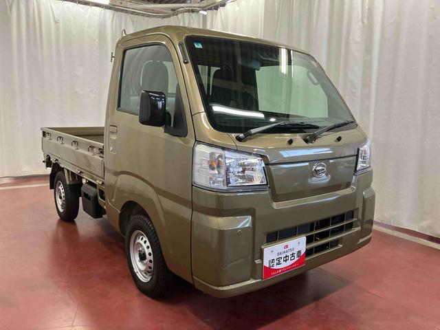 ハイゼットトラック スタンダード　農用スペシャル　届出済未使用車　４ＷＤ　ＣＶＴ　運転席エアバッグ　助手席エアバッグ　車線逸脱警報　アイドリングストップ　禁煙　衝突被害軽減システム　パワーステアリング　エアコン　ＡＢＳ　オートライト（4枚目）