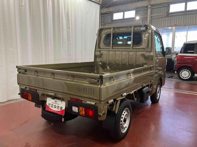ハイゼットトラック スタンダード　農用スペシャル　届出済未使用車　４ＷＤ　ＣＶＴ　運転席エアバッグ　助手席エアバッグ　車線逸脱警報　アイドリングストップ　禁煙　衝突被害軽減システム　パワーステアリング　エアコン　ＡＢＳ　オートライト（5枚目）