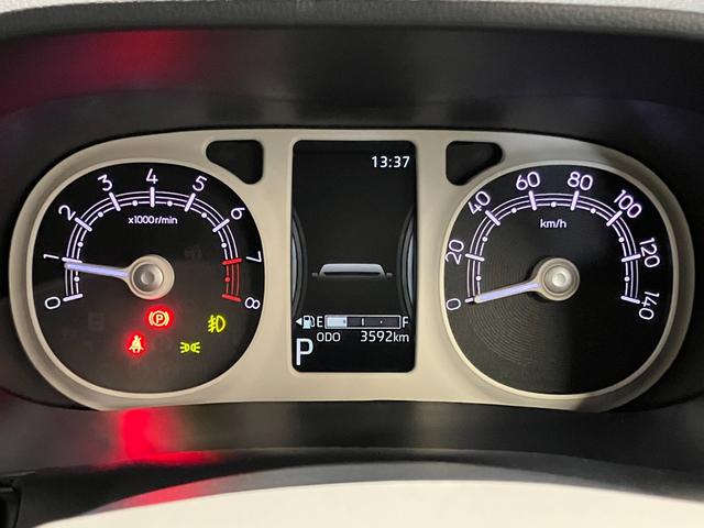 ムーヴキャンバス ストライプスＧ　両側電動スライドドア　衝突被害軽減システム　イモビライザー　アイドリングストップ　電動格納式ドアミラー　シートヒーター　ＬＥＤヘッドランプ　スマートキー　プッシュスタート（11枚目）