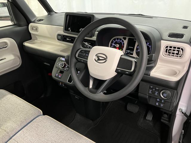 ムーヴキャンバス ストライプスＧ　両側電動スライドドア　衝突被害軽減システム　イモビライザー　アイドリングストップ　電動格納式ドアミラー　シートヒーター　ＬＥＤヘッドランプ　スマートキー　プッシュスタート（12枚目）