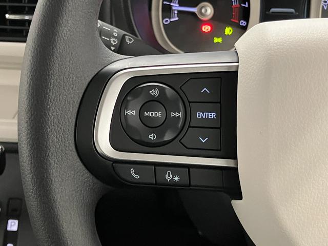 ムーヴキャンバス ストライプスＧ　両側電動スライドドア　衝突被害軽減システム　イモビライザー　アイドリングストップ　電動格納式ドアミラー　シートヒーター　ＬＥＤヘッドランプ　スマートキー　プッシュスタート（14枚目）