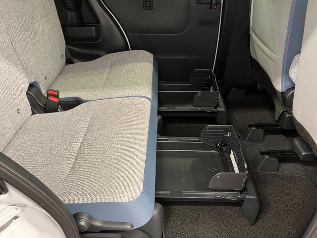 ムーヴキャンバス ストライプスＧ　両側電動スライドドア　衝突被害軽減システム　イモビライザー　アイドリングストップ　電動格納式ドアミラー　シートヒーター　ＬＥＤヘッドランプ　スマートキー　プッシュスタート（36枚目）