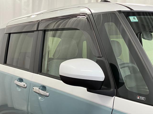 ムーヴキャンバス ストライプスＧ　両側電動スライドドア　衝突被害軽減システム　イモビライザー　アイドリングストップ　電動格納式ドアミラー　シートヒーター　ＬＥＤヘッドランプ　スマートキー　プッシュスタート（45枚目）